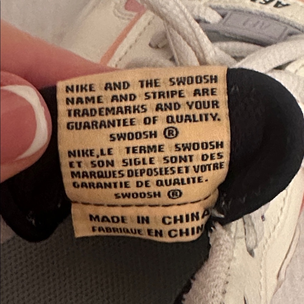 Nike Women’s Air Force 1 Shadow Orange Chalk Pink Glaze CI0919-111 Shoe Size 8.5 - Picture 12 of 15